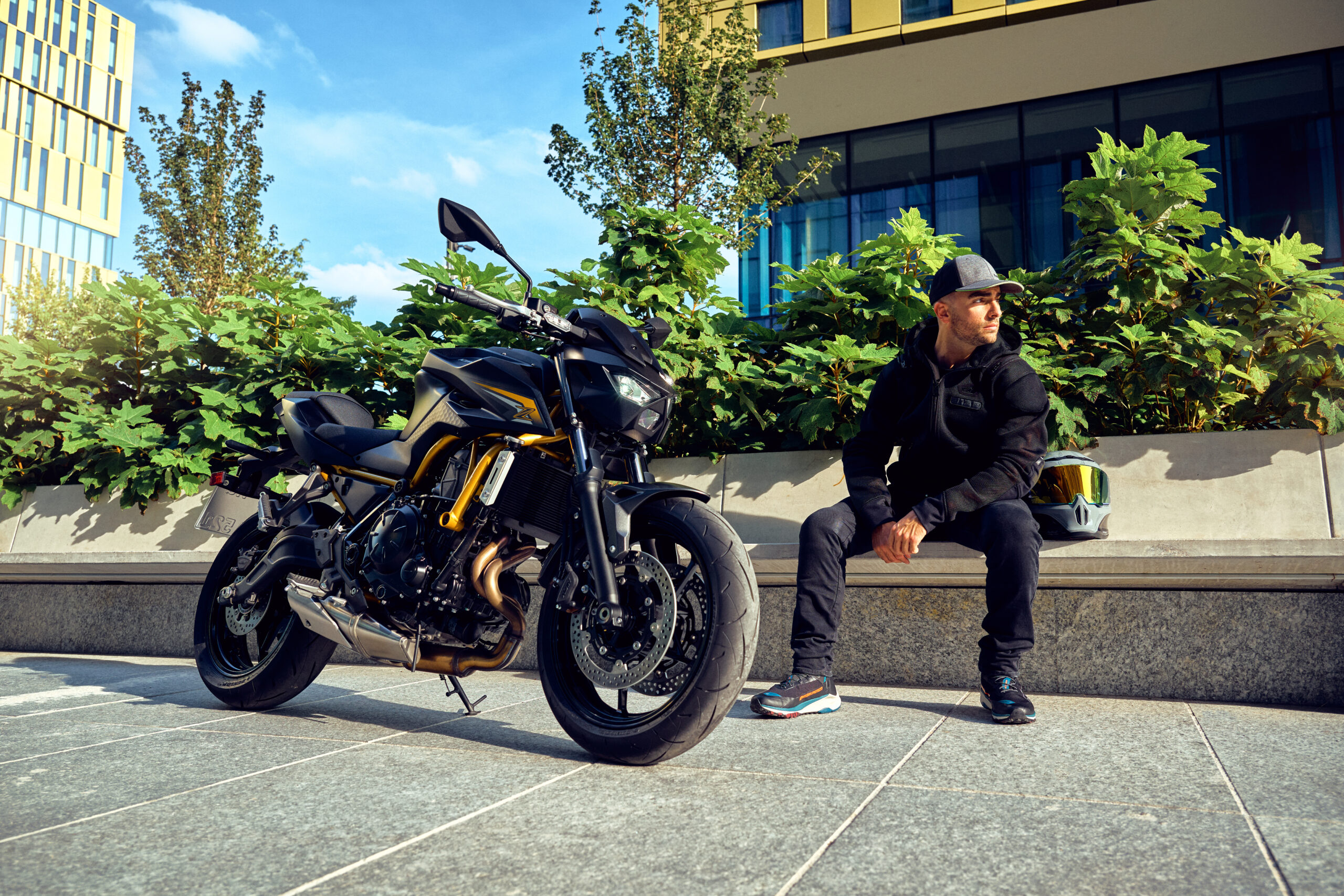 Kawasaki Z650 S 2025 in actie – verkrijgbaar bij Motorstore Uithoorn
