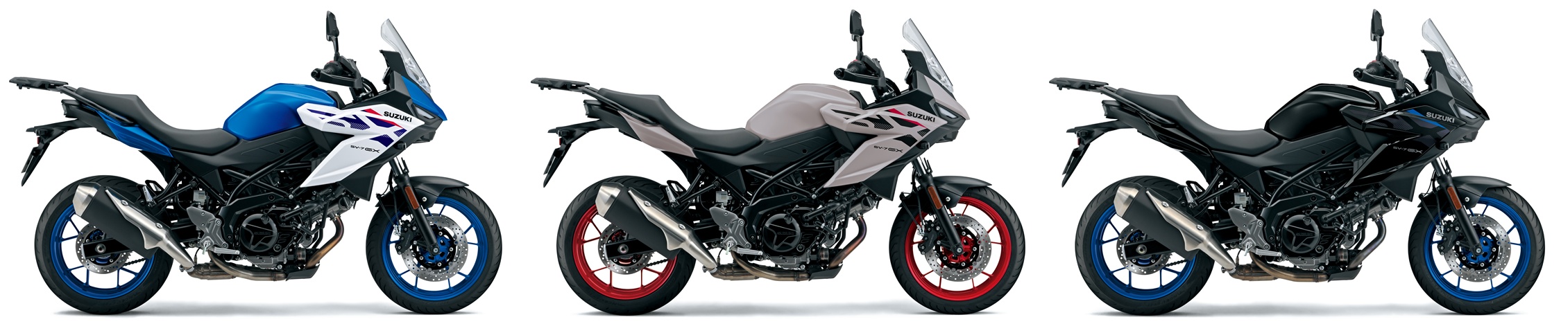 Suzuki SV7GX kleuren
